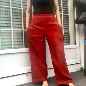 Orange Terracotta Pants